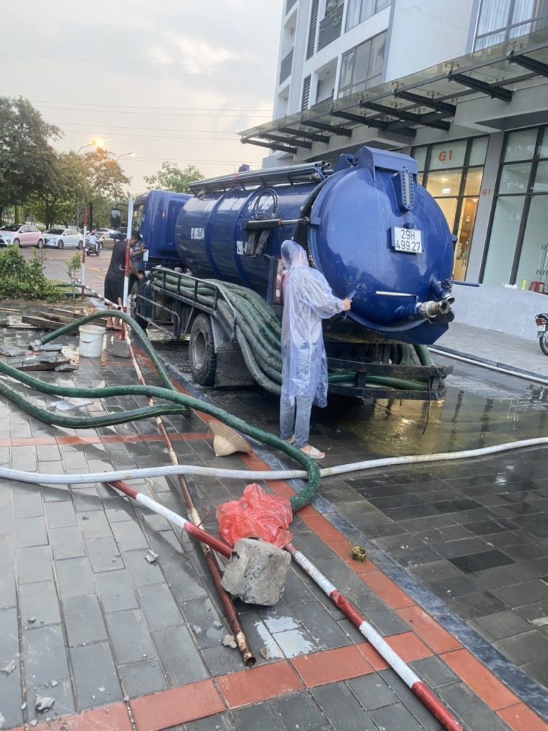 hút bể phốt tại ba đình urenco