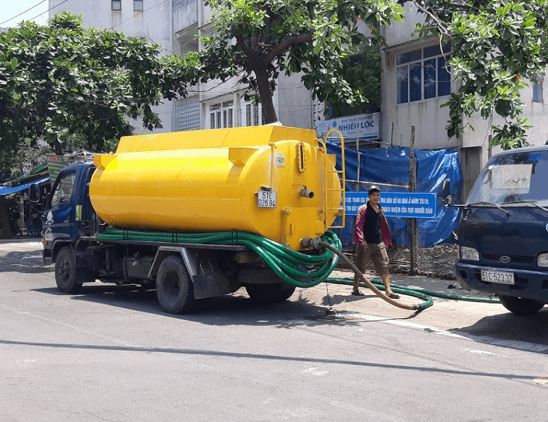 dịch vụ hút bể phốt tại đông đa nhanh chóng
