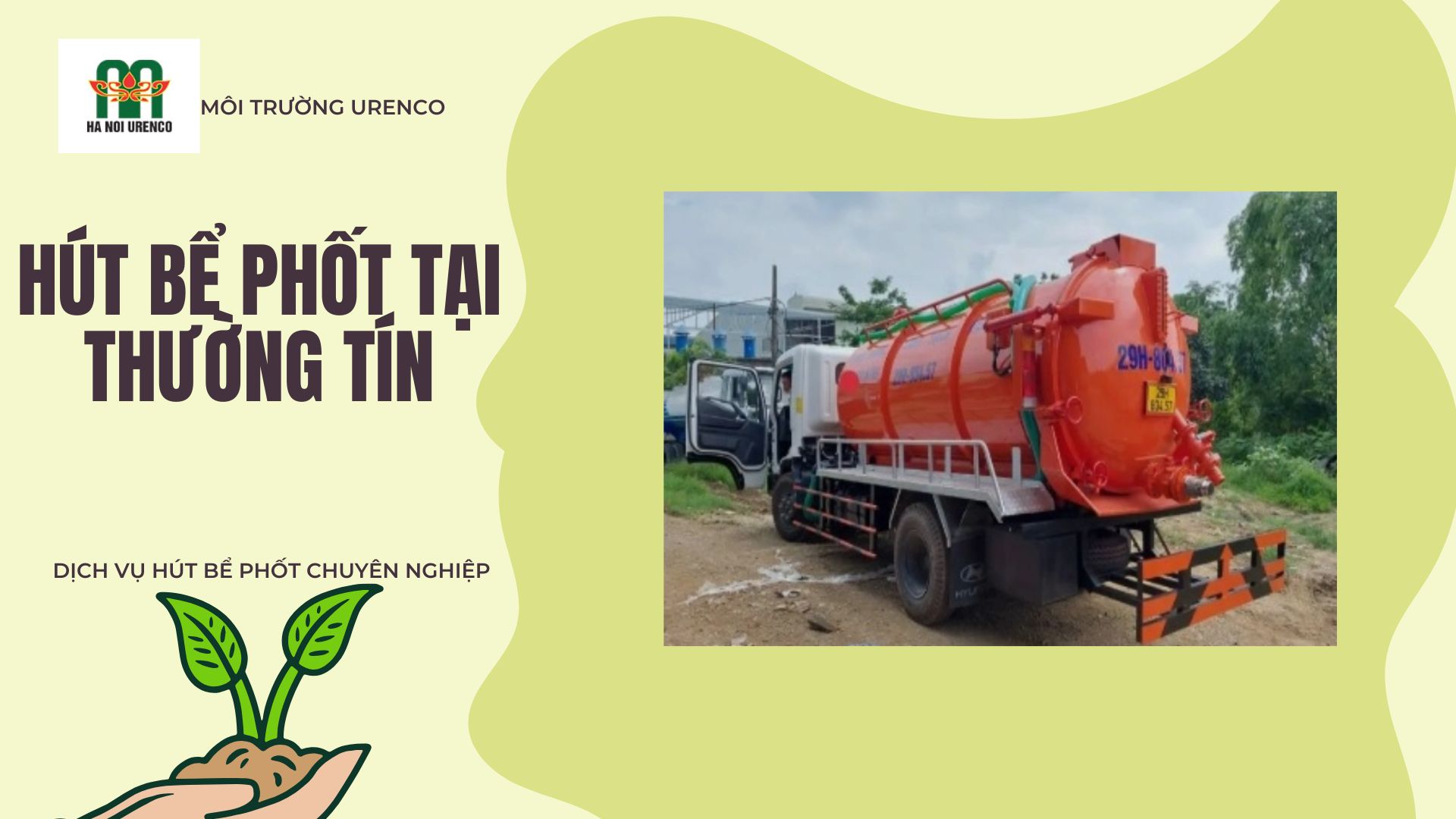 hút bể phốt tại thường tín