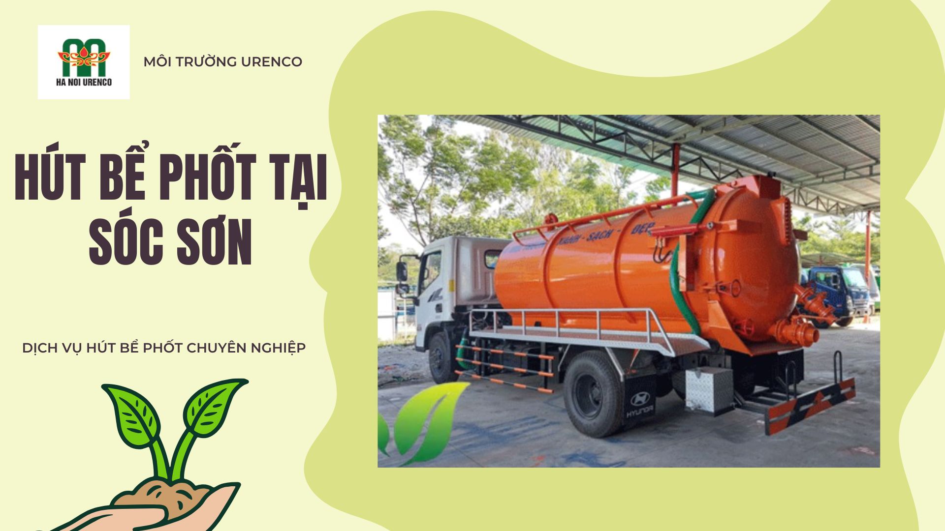 Hút Bể Phốt Tại Sóc Sơn - Hút Bể Phốt Urenco