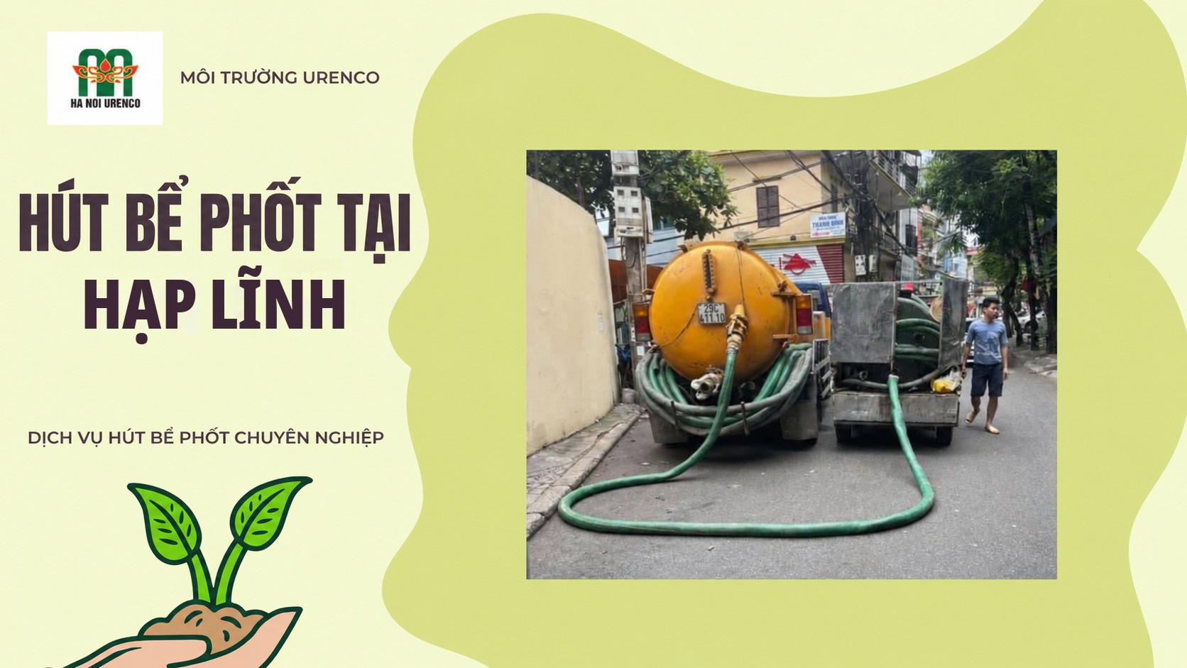 Hút Bể Phốt Tại Hạp Lĩnh - Hút Bể Phốt Urenco