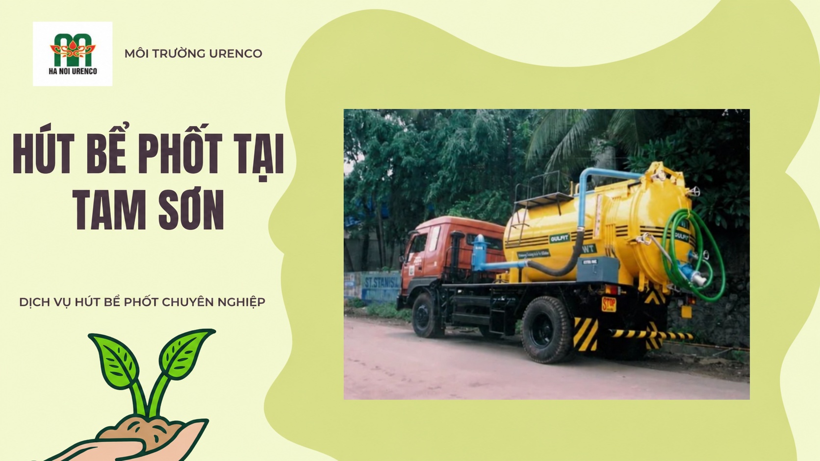 Hút Bể Phốt Tại Tam Sơn - Hút Bể Phốt Urenco