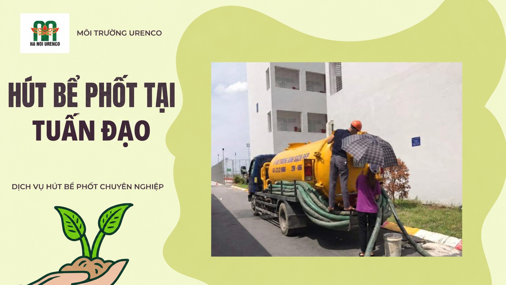 Hút Bể Phốt Tại Tuấn Đạo - Hút Bể Phốt Urenco